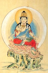 番外編】初夏の特別拝観 如意輪観音半跏像（旧御前立） 維摩居士像